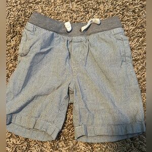 Cat & Jack Blue and White Striped Kids Shorts
